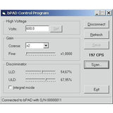 bPAD Plus Single Channel Analyzer Software